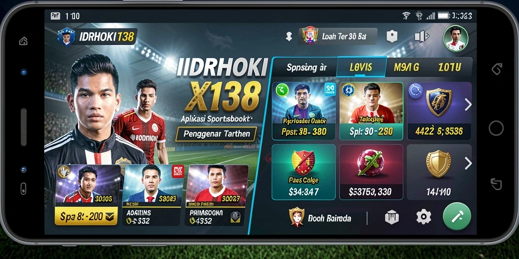 Screenshot utama IDRHOKI138 menampilkan tampilan taruhan yang menarik.