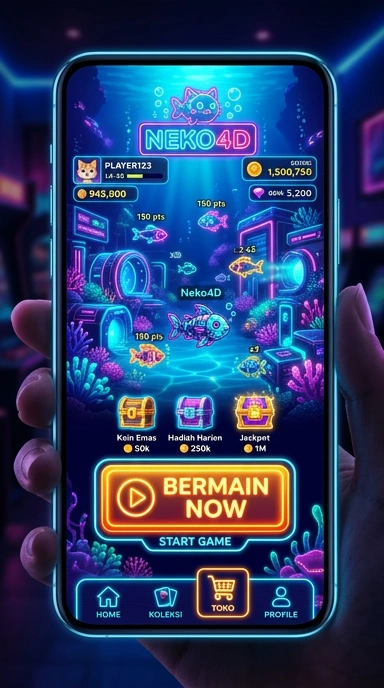 Proses pengunduhan aplikasi di neko4d yang mudah.